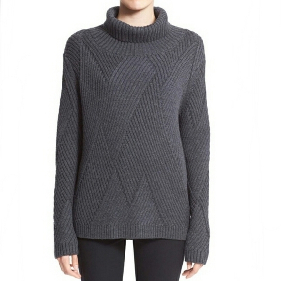 Rag & Bone Blithe Ribbed Turtleneck Sweater - Picture 1 of 5